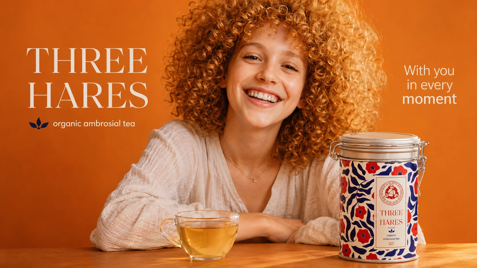 Three Hares organic tea editorial scene 1